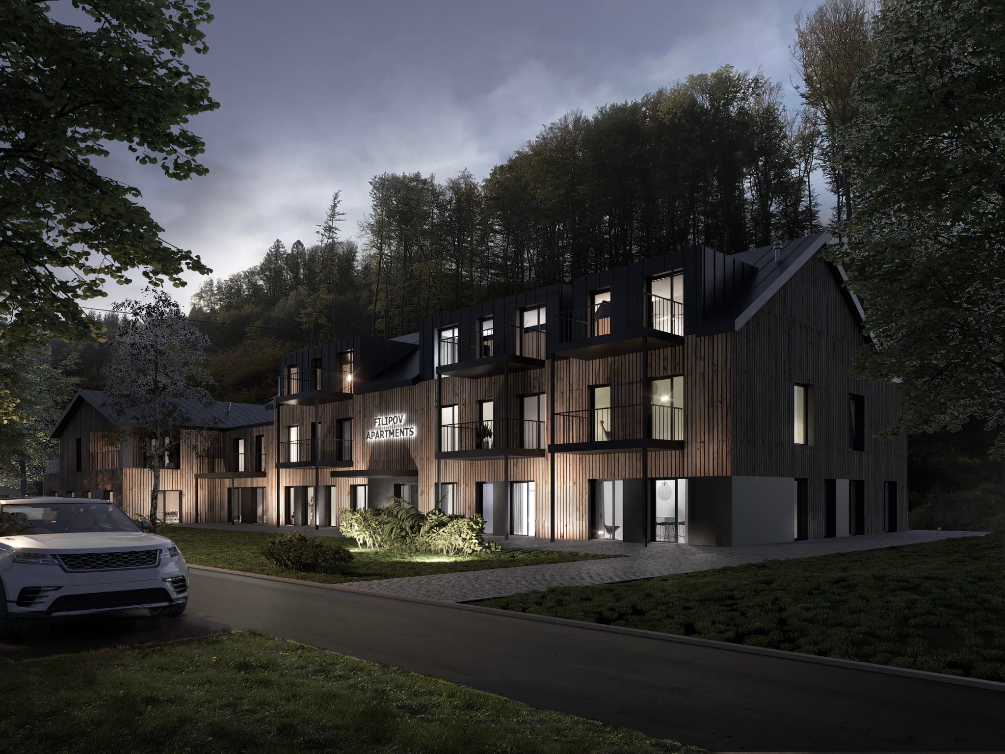 Apartmány Filipov — 1+kk až 2+kk